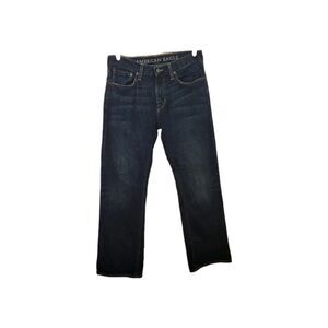 American Eagle Men’s Low Rise Boot Jeans Size 31x32 Blue Denim Pre-Owned